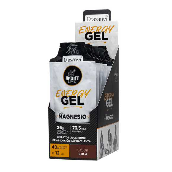 Gel Energético Cola 40g - Sport Live - Crisdietética