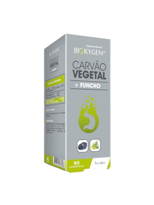 Carvão Vegetal + Funcho 60 Comprimidos - Biokygen