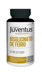 Bisglicinato de Ferro 90 comprimidos - Juventus Premium