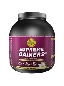 Supreme Gainers 2.0 Baunilha 2.9Kg - GoldNutrition - Crisdietética