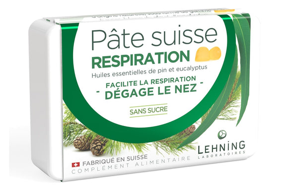 Gomas Pâte Suisse Respiração - 40 Gomas