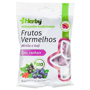 Herby Rebuçados Frutos Vermelhos Bio 60 Gr