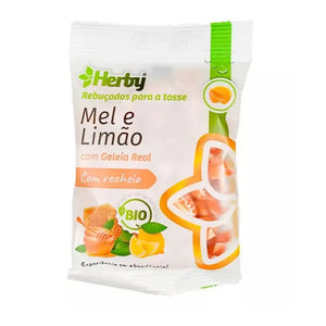 Herby Rebuçados Mel & Limão com Geleia Real Bio 60 Gr