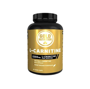 L-Carnitine 750mg 60 Cápsulas - GoldNutrition - Crisdietética