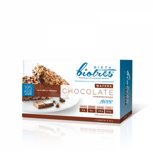 Wafers Chocolate 3*42g - Biotrês