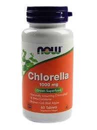 Chlorella 1000mg 60 Comprimidos - Now - Crisdietética