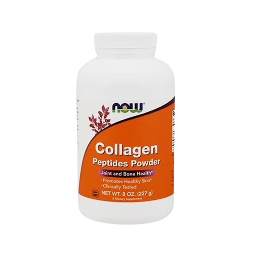 Collagen Peptides Powder 227gr - Now - Crisdietética