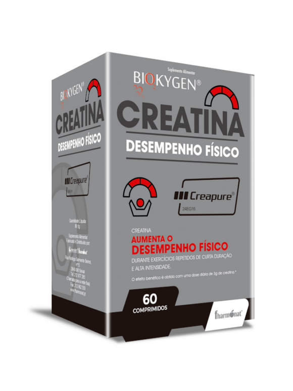 Biokygen Creatina Creapure – 60 comprimidos – Fharmonat