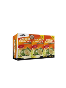 PACK Garcinia Gambogia Maxi-plus 30+30+30 cápsulas - Fharmonat