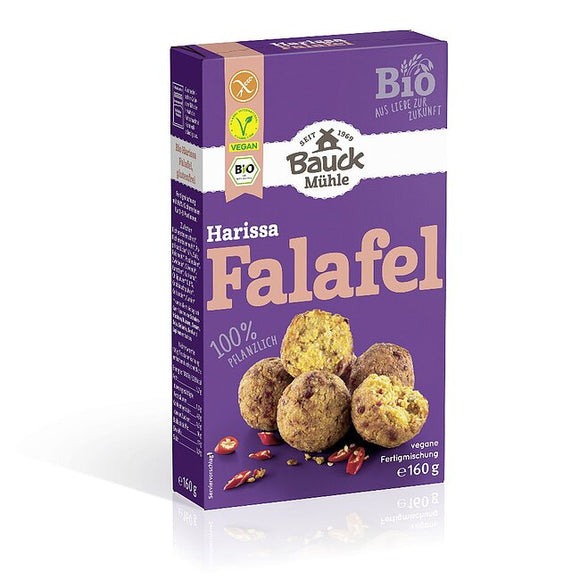 Preparado para Falafel com Paprika Bio S/ Glúten 160g - Bauck Mühle