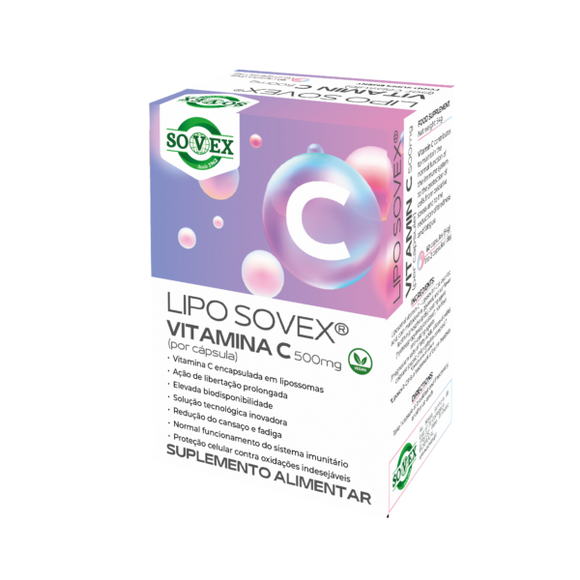 Lipo Sovex Vitamina C 500 Mg * 60 Cáps