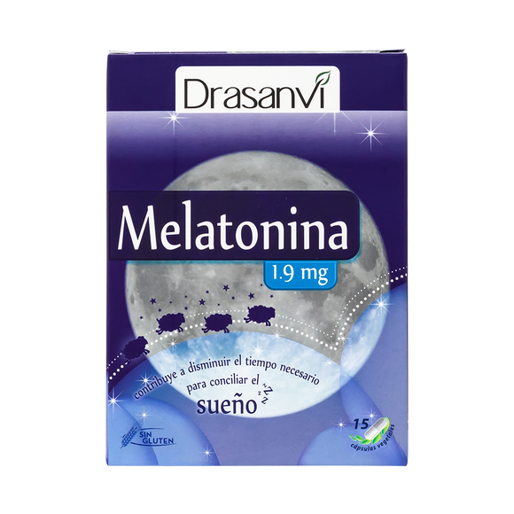 Melatonina 1,9 Mg 15 Cáps - Drasanvi