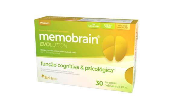 Memobrain Evolution 30 Ampolas - Bio-Hera