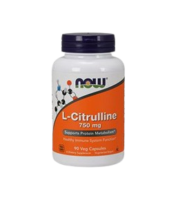 L-Citrulline 750mg 90 cápsulas - Now