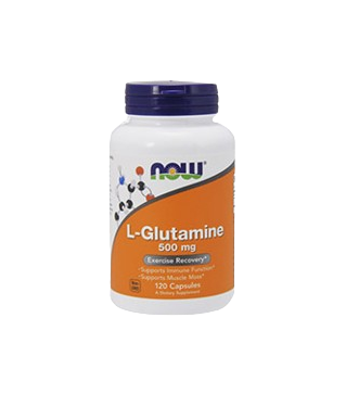 L-Glutamine 500mg 120 Cápsulas -Now - Crisdietética