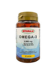 Ómega 3 * 2000 Mg * 60 cápsulas – Integralia - Crisdietética