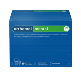Mental 30 Porções de Pó + Cápsulas - Orthomol