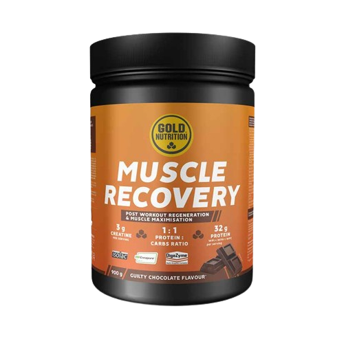 Muscle Recovery 900 gr Chocolate - GoldNutrition - Crisdietética