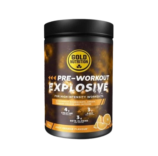 Pre Workout Explosive 1Kg Laranja - GoldNutrition - Crisdietética