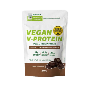 V-Protein 240g Chocolate - GoldNutrition - Crisdietética