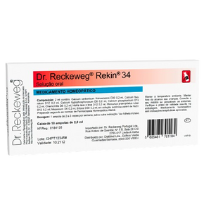 Dr. Reckeweg Rekin 34 - 10 x 2 ml Ampolas