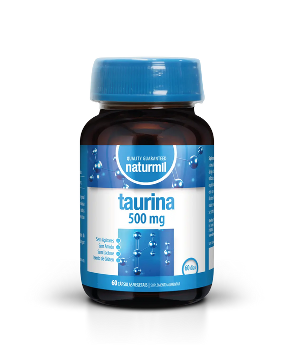 Taurina 500 Mg - Naturmil