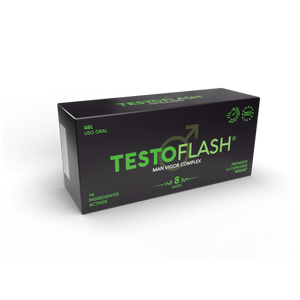 TestoFlash Gel oral para Ereção - Crisdietética