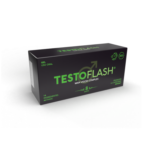 TestoFlash Gel oral para Ereção