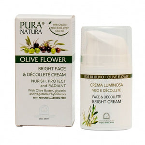 Creme Nutritivo Olive Flower 50ml - Pura Natura - Crisdietética