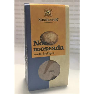 Noz Moscada Moída Biológica 30g - Sonnentor - Crisdietética