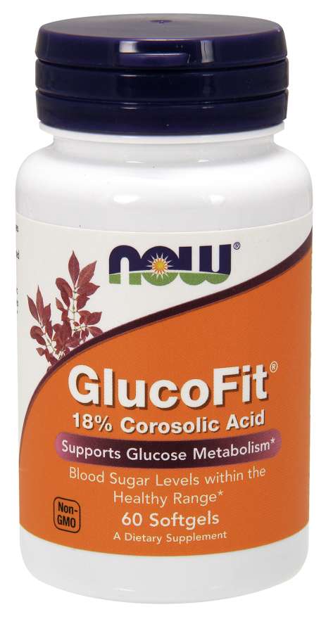 GlucoFit 60 cápsulas - Now - Crisdietética