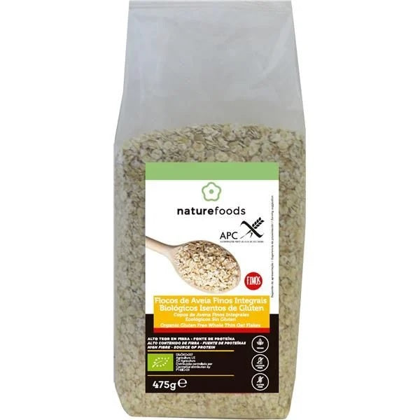 Fiocchi di Avena Integrale Fine Bio 475g - Naturefoods