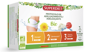 Protocolo Adelgaçante Plantas e Frutos Bio 30 Ampolas - SuperDiet - Crisdietética