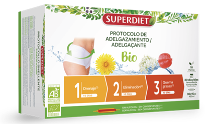 Protocolo Adelgaçante Plantas e Frutos Bio 30 Ampolas - SuperDiet - Crisdietética