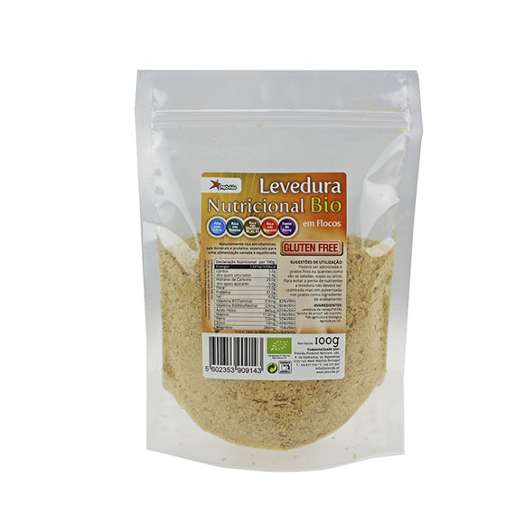 Levedura Nutricional Flocos Sem Glúten Bio 100g - Provida - Crisdietética